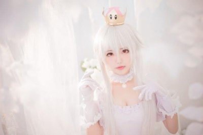 ​超级马里奥幽灵姬cos：看到这样的幽灵姬，马里奥还用救公主？