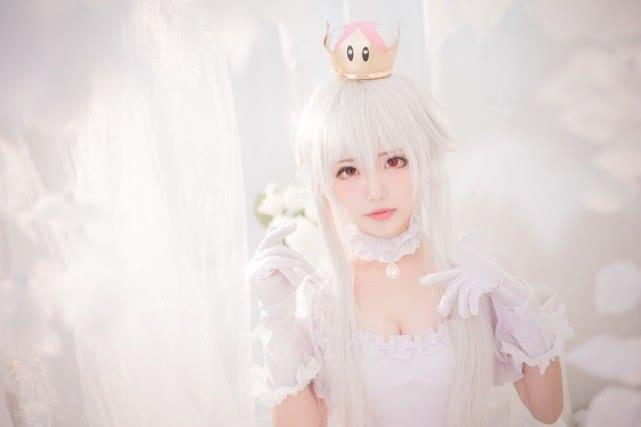 超级马里奥幽灵姬cos:看到这样的幽灵姬,马里奥还用救公主?