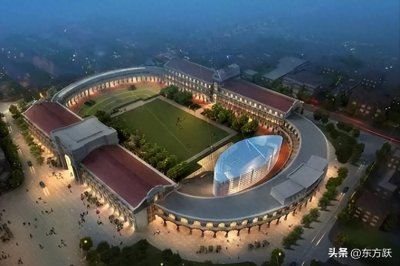 ​天津民园广场，已成为著名国际文化旅游的地标性建筑