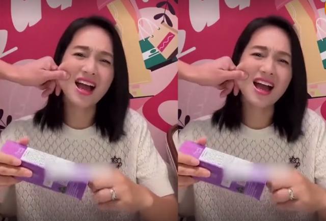 朱丹直播卖货被老公掐脸,顿时气得翻白眼,这是吵架还是秀恩爱?