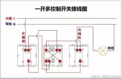 ​16种开关插座接线图，建议收藏