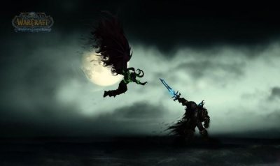 ​魔兽世界：伊利丹与阿尔萨斯结局比较