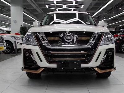 ​日产途乐霸气改装，这个前脸太帅了