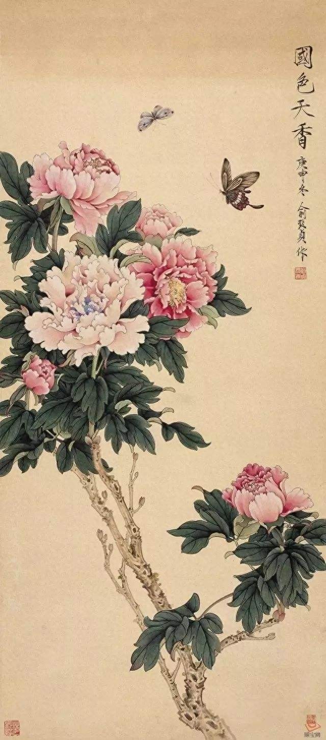 工笔画花鸟大师——俞致贞