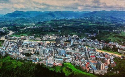 ​依水而建的闲静小镇—宝轮镇