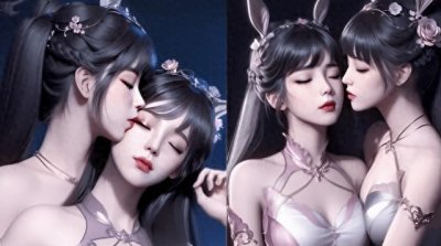 ​原著斗罗大陆：五位女神出现后宫争美，小舞是恶魔血统的美女