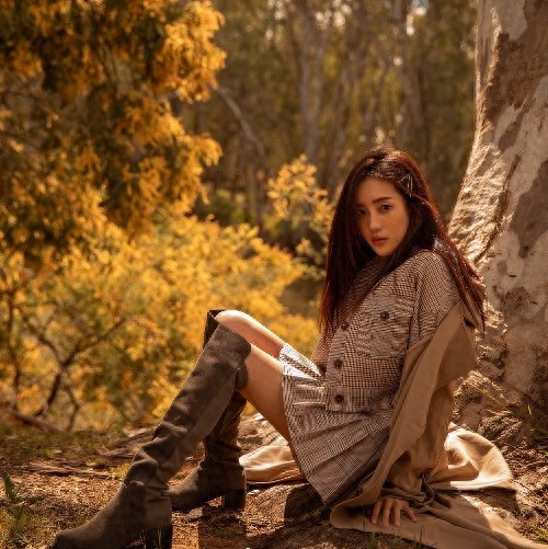 组图：内地新人王梓薇