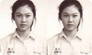 曝光泰国前总理英拉学生时期的美照：男同学排队送花，享校花待遇