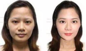 景甜穿粉红真丝连衣裙（明星景甜她的眉毛不对称）(14)