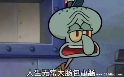 ​大肠包小肠是什么梗，表达遗憾之意(出自电影版海绵宝宝)
