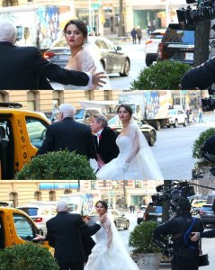 ​赛琳娜新剧婚纱照路透 公寓大楼里的谋杀案讲了啥