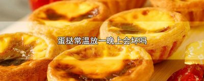 ​蛋挞常温放一晚上会坏吗